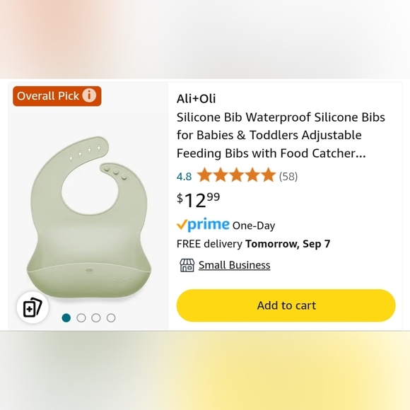 3 Rubber Bibs - Picture 6 of 7